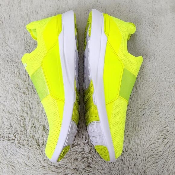 APL TechLoom Bliss Men’s Running Sneakers - Bright Yellow Energy White NEW 11.5 - Picture 14 of 15